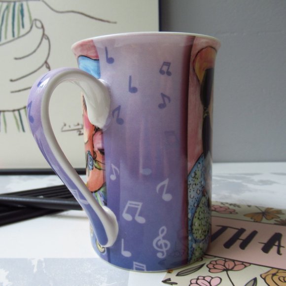 Porcelain Fine China Mug Fat Ladies Northamptonshire Creative Tops England - Picture 9 of 14